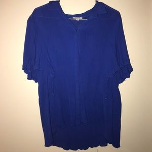 Umgee Blue Blouse Medium